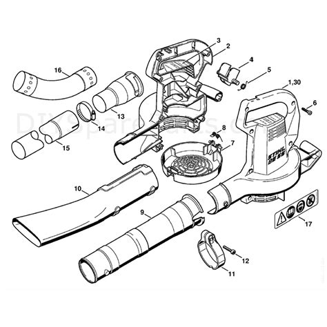 Stihl leaf blower parts diagram - View Stihl BG 55 Blower (BG55) Parts Diagram , Fan housing with rewind starter to easily locate and buy the spares that fit this machine. +44 (0)1747 823039. Categories; Brands; ... Look at the diagram and find parts that fit a Stihl BG 55 Blower, or refer to the list below. All parts that fit a BG 55 Blower . Select Page Air Filter. Carburetor ...